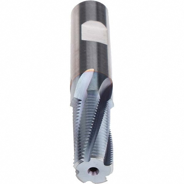 Helical Flute Thread Mill: Internal, 4 Flute, Solid Carbide