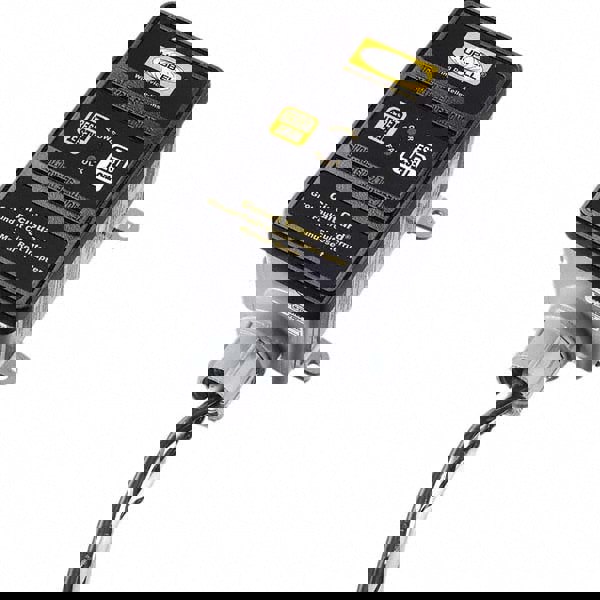 Hardwired GFCIs; Reset Type: Manual ; Number of Phases: 3 ; Cable Length (Feet): 2 ; Frequency Rating (Hz): 60 ; GFCI Body Length (Decimal Inch): 5.2400 ; Standards Met: UL Listed; CSA Certified