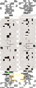 20A NON-TAMPER-RES GFCI RECEPT RED