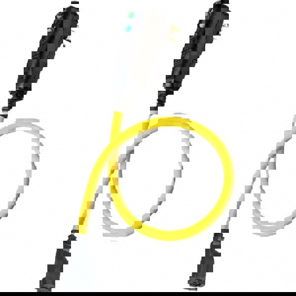 Portable GFCI Cord Set: 2' Cord, 15A, 120V