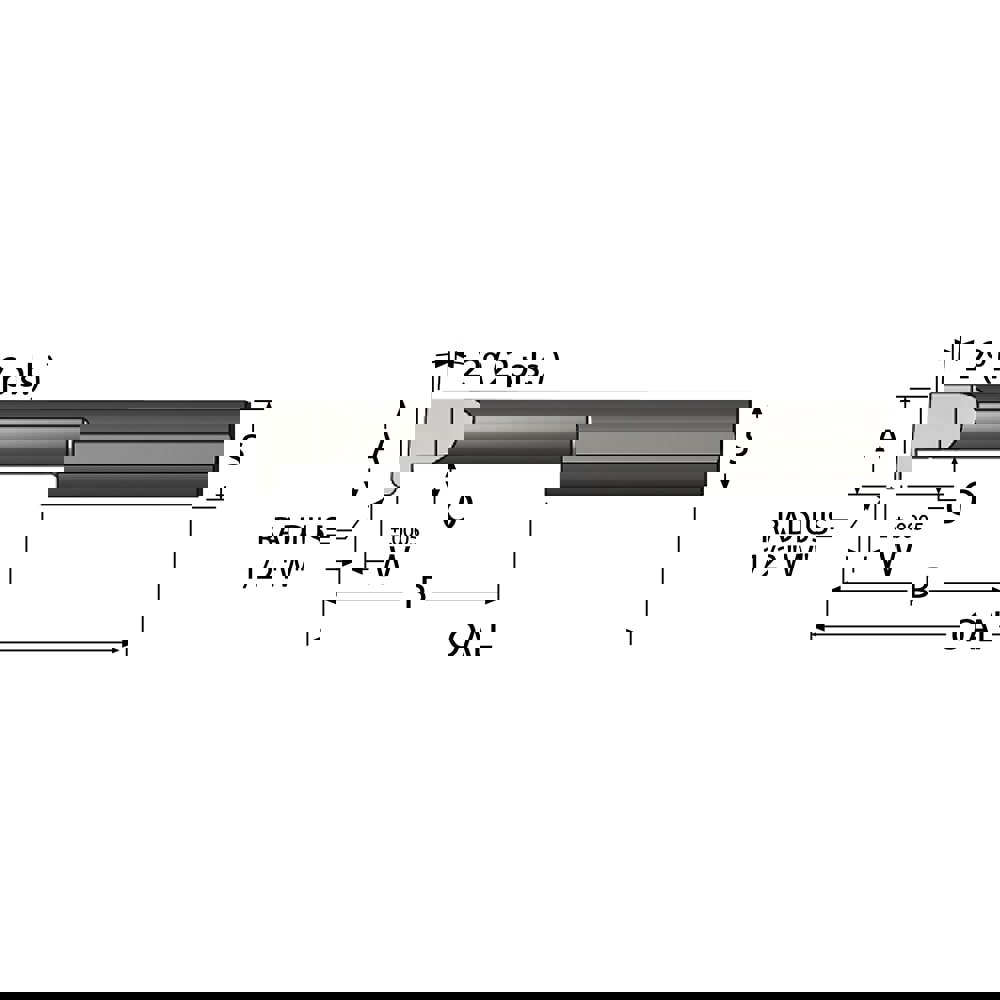 Grooving Tool: Full Radius