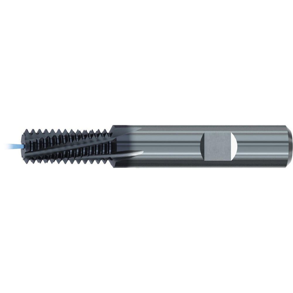 Helical Flute Thread Mill: 1-8, External, 6 Flute, 1