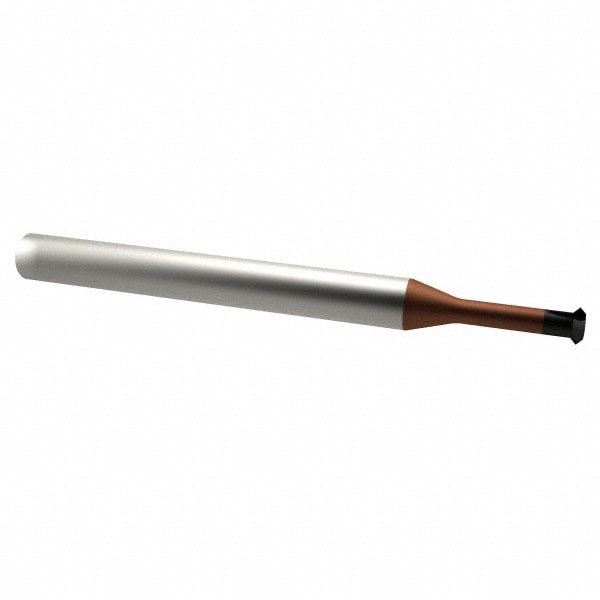 Single Profile Thread Mill: #5-40, 40 to 44 TPI, Internal, 3 Flutes, Solid Carbide