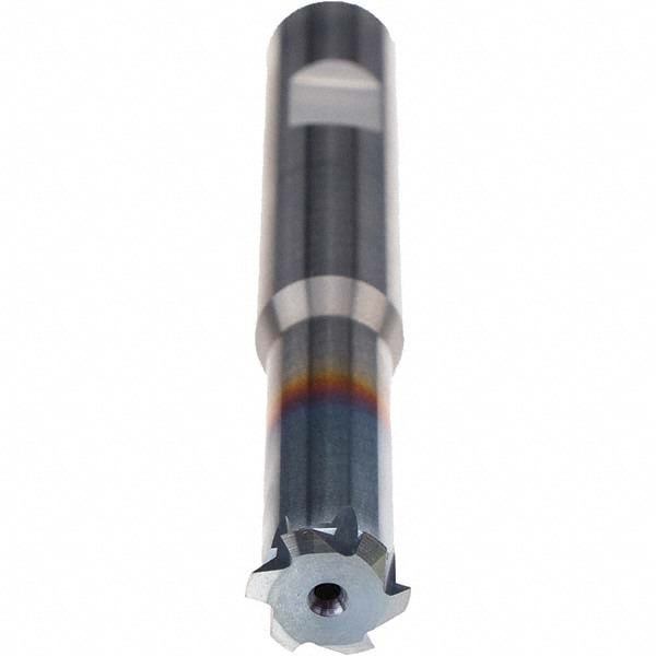 Single Profile Thread Mill: 3/4-10, 10 to 20 TPI, Internal, 6 Flutes, Solid Carbide