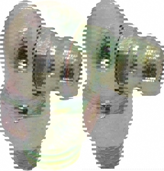 Standard Grease Fitting: 90 &deg; Head, 1/4-28 UNF