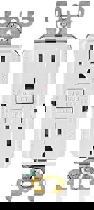 15A DUP TAMPER RES GFCI RECEPT WHIT