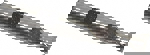 Square End Mill: 11/32'' Dia, 9/16'' LOC, 3/8'' Shank Dia, 2-3/8'' OAL, 2 Flutes, Cobalt