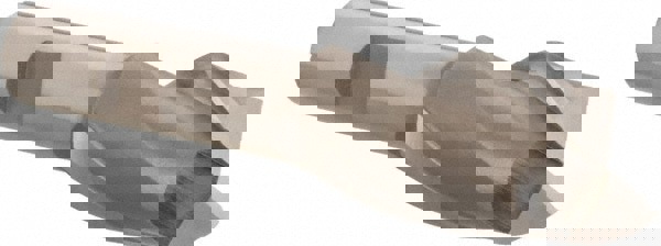 Square End Mill: 25/32'' Dia, 1-1/2'' LOC, 1/2'' Shank Dia, 3-1/2'' OAL, 2 Flutes, High Speed Steel