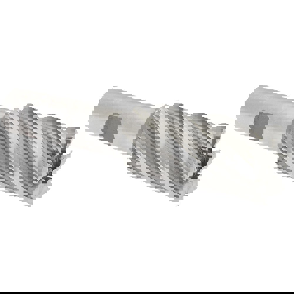 Square End Mill: 15/16'' Dia, 1-7/8'' LOC, 5/8'' Shank Dia, 4'' OAL, 6 Flutes, High Speed Steel