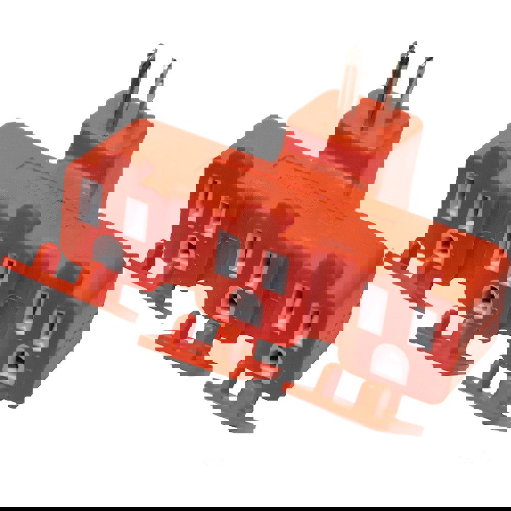 Electrical Outlet Adapters; Amperage: 15A ; Voltage: 125V ; Adapter Color: Orange