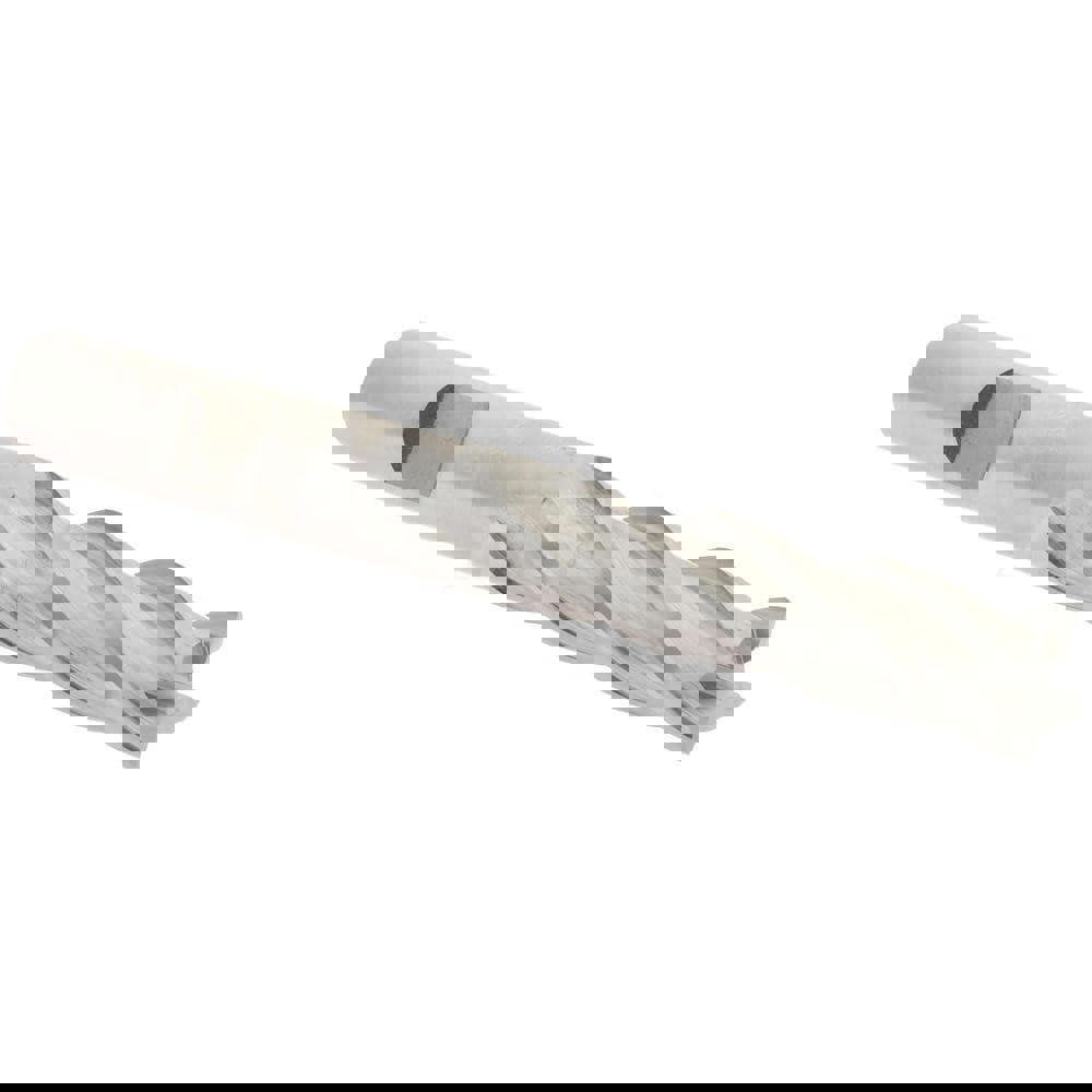 Square End Mill: 3/8'' Dia, 1-1/2'' LOC, 3/8'' Shank Dia, 3-1/4'' OAL, 4 Flutes, High Speed Steel