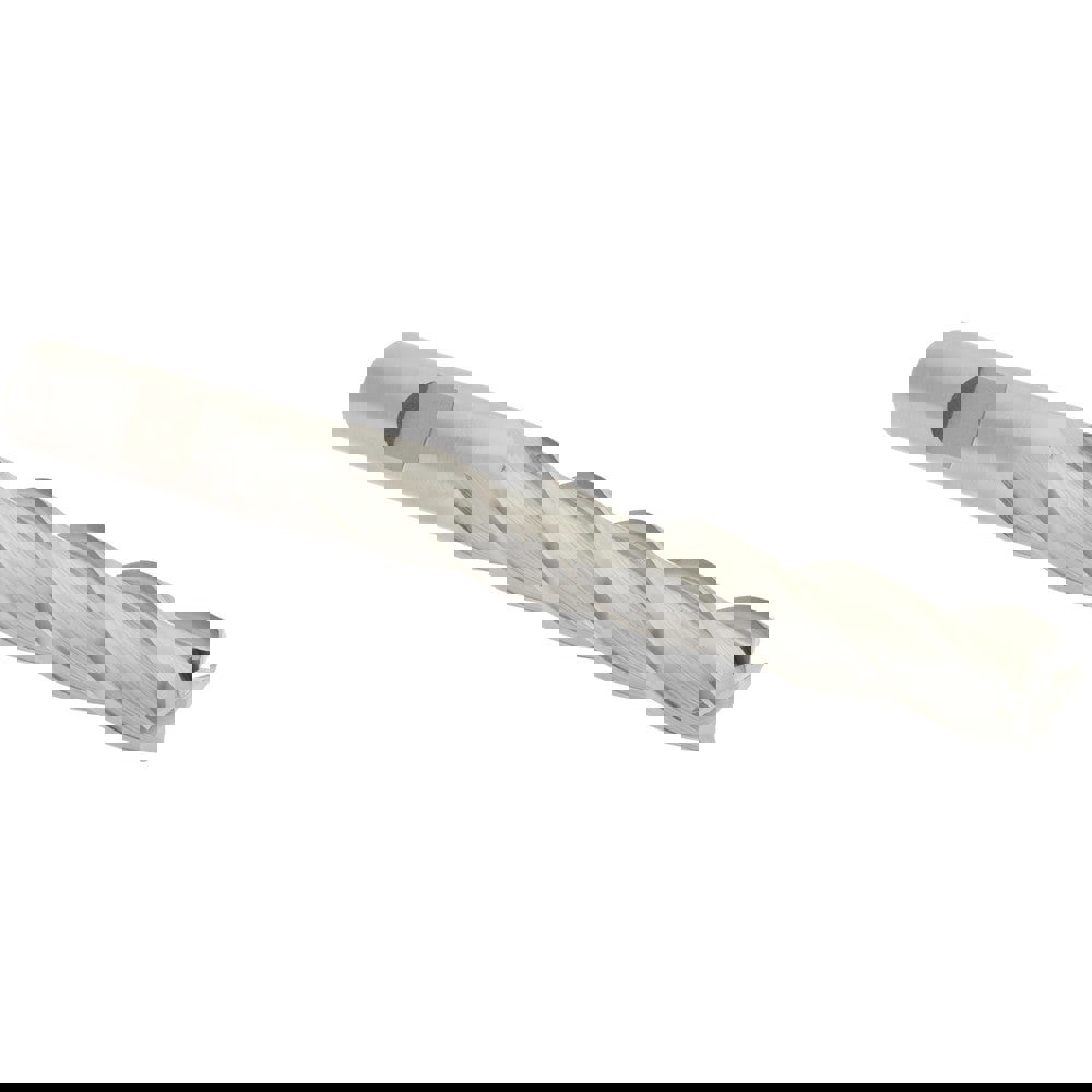 Square End Mill: 1/2'' Dia, 3'' LOC, 1/2'' Shank Dia, 5'' OAL, 4 Flutes, High Speed Steel