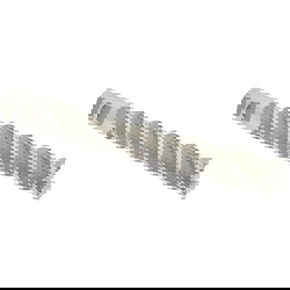 Square End Mill: 1'' Dia, 6'' LOC, 1'' Shank Dia, 8-1/2'' OAL, 4 Flutes, High Speed Steel