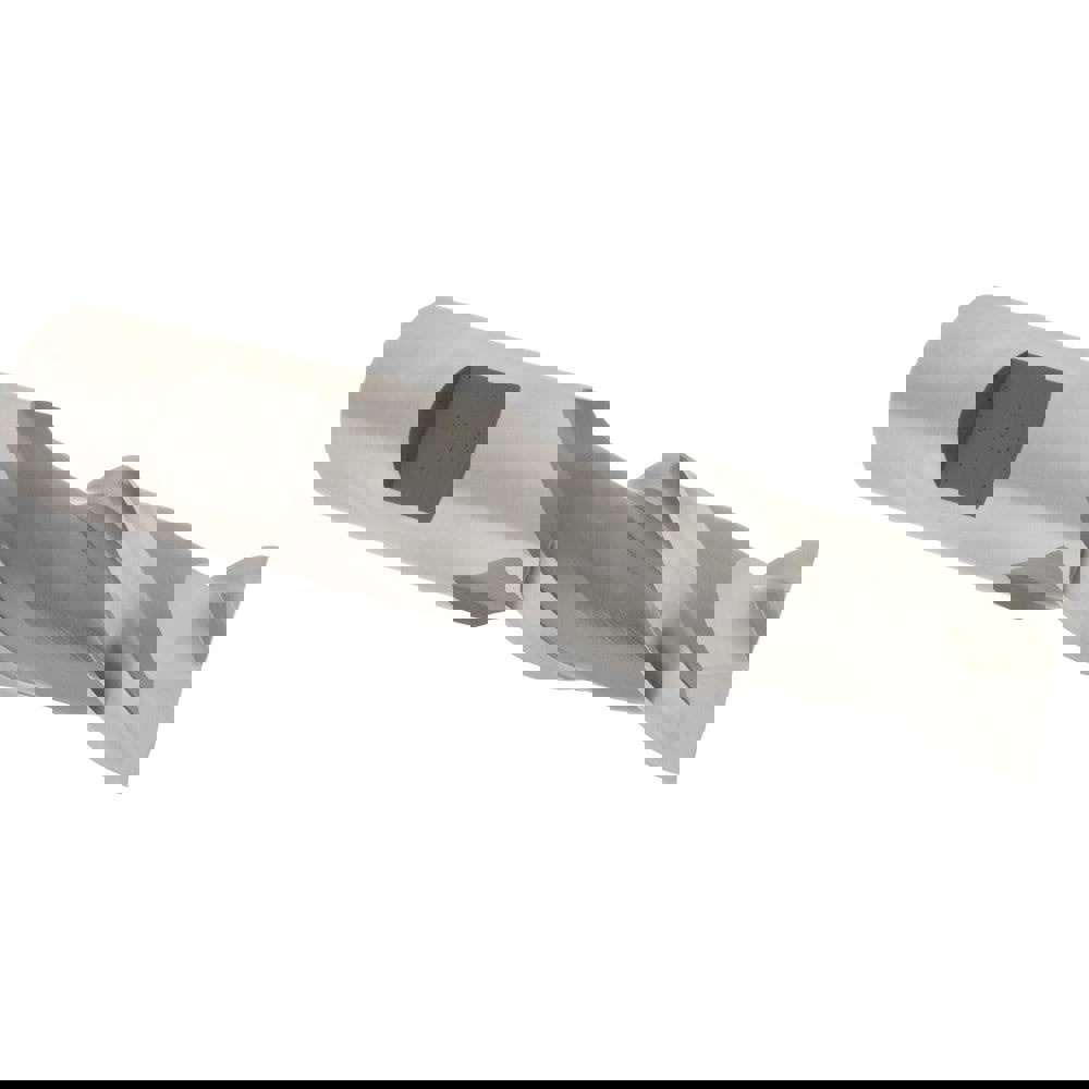 Square End Mill: 3/4'' Dia, 1-5/8'' LOC, 3/4'' Shank Dia, 3-7/8'' OAL, 2 Flutes, High Speed Steel