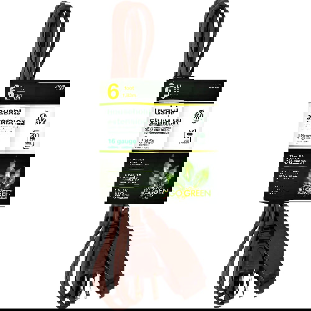 Power Cords; Cord Type: Replacement Cord ; Overall Length (Feet): 6 ; Cord Color: Brown ; Amperage: 13 ; Voltage: 125 ; Wire Gauge: 16