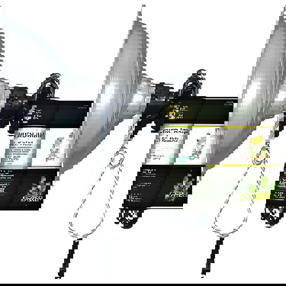 Clamp Mount Electric Portable Incandescent Light