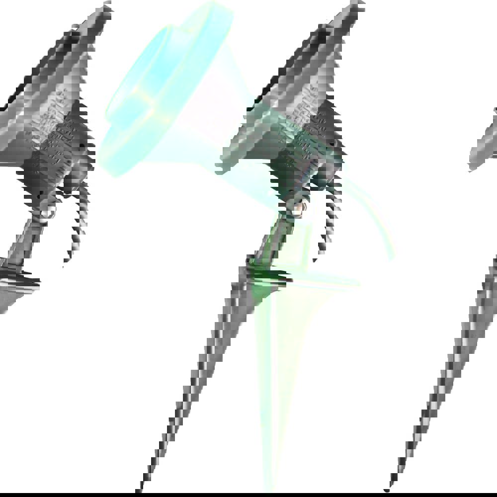 Lamp Holders; Lamp Type: Any Standard Light Bulb ; Lamp Holder Style: Plug In ; Mounting Type: Spike ; Voltage: 125 ; Housing Color: Green