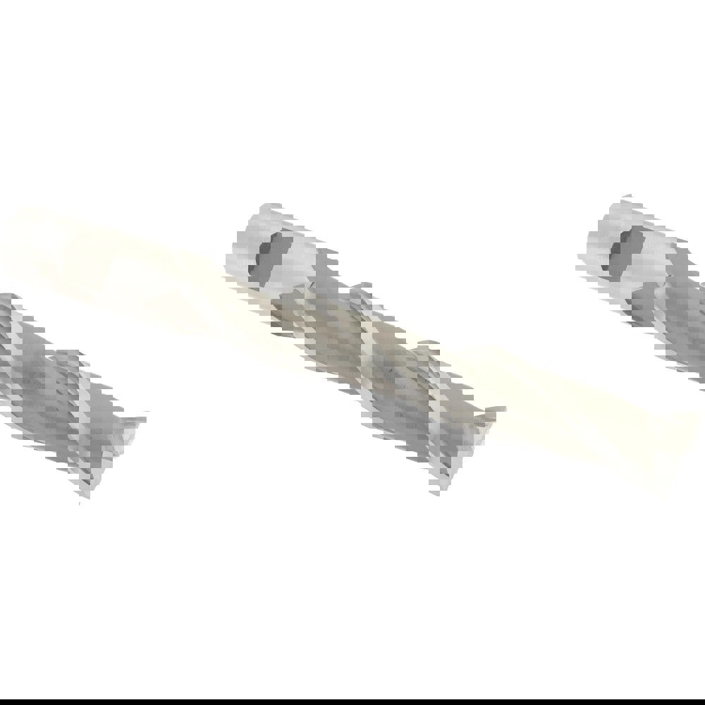 Square End Mill: 5/8'' Dia, 4'' LOC, 5/8'' Shank Dia, 6-1/8'' OAL, 2 Flutes, High Speed Steel