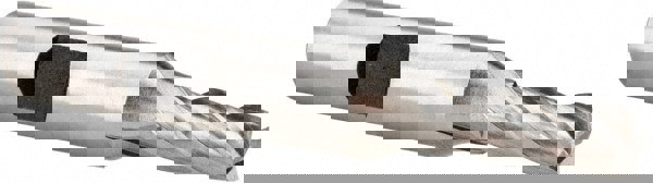 Square End Mill: 1/4'' Dia, 5/8'' LOC, 3/8'' Shank Dia, 2-1/2'' OAL, 4 Flutes, High Speed Steel