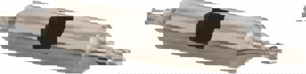 Square End Mill: 1/8'' Dia, 3/16'' LOC, 3/8'' Shank Dia, 2-3/4'' OAL, 2 Flutes, High Speed Steel