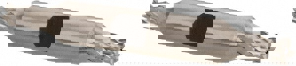 Square End Mill: 7/32'' Dia, 21/64'' LOC, 3/8'' Shank Dia, 2-7/8'' OAL, 4 Flutes, High Speed Steel