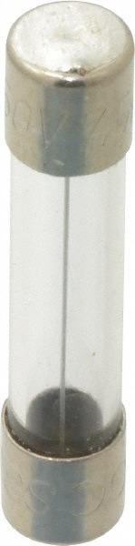 Cylindrical Fast-Acting Fuse: 7.5 A, 1-1/4