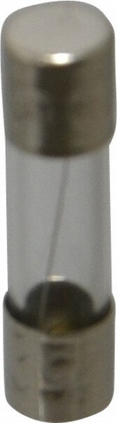 Cylindrical Fast-Acting Fuse: 1.6 A, 20 mm OAL, 5 mm Dia