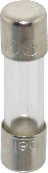 Cylindrical Fast-Acting Fuse: 0.75 A, 20 mm OAL, 5 mm Dia