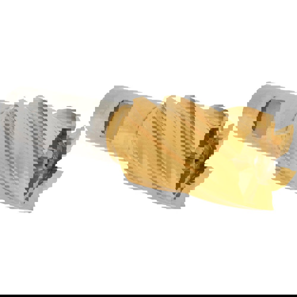 Square End Mill: 1-1/8'' Dia, 1-3/4'' LOC, 3/4'' Shank Dia, 4'' OAL, 6 Flutes, High Speed Steel