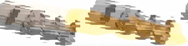 Square End Mill: 3/8'' Dia, 1-1/2'' LOC, 3/8'' Shank Dia, 3-1/4'' OAL, 2 Flutes, High Speed Steel