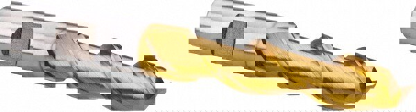 Square End Mill: 1/2'' Dia, 2'' LOC, 1/2'' Shank Dia, 4'' OAL, 2 Flutes, High Speed Steel