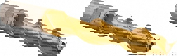 Square End Mill: 3/4'' Dia, 3'' LOC, 3/4'' Shank Dia, 5-1/4'' OAL, 2 Flutes, High Speed Steel