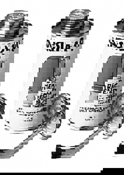 Pipe Thread Sealant: Black, 1/2 pt Can