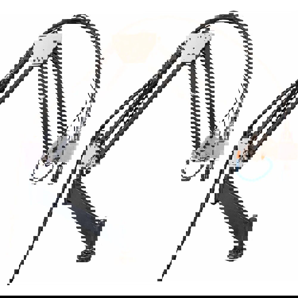 Hydraulic Tapping Arms; Maximum Tapping Capacity in Aluminum (Inch): 2 ; Maximum Tapping Capacity in Mild Steel (Inch): 1-1/4 ; Maximum Tapping Capacity in Steel (Inch): 7/8 ; Arm Reach (Inch): 72 ; Torque (Ft/Lb): 188.0000 ; Speed (RPM): 500.00