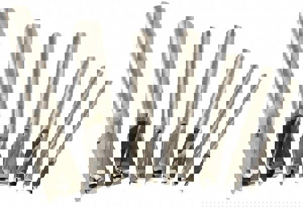 7 Piece, 3 Flutes, Straight Shank, Interchangeable Pilot Counterbore Set