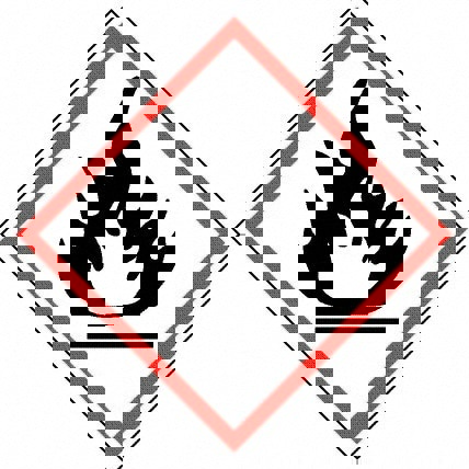 Hazardous Material Label: 