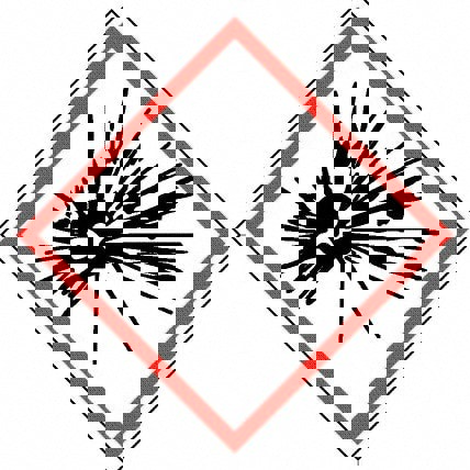 Hazardous Material Label: 