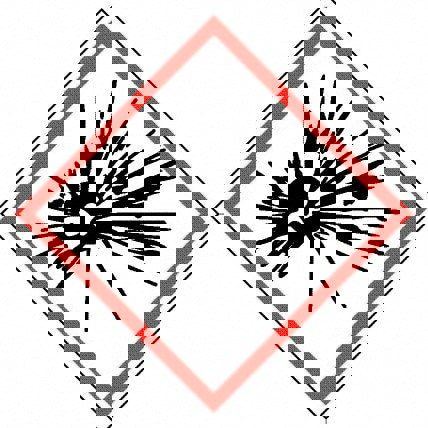 Hazardous Material Label: 