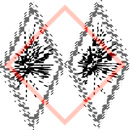 Hazardous Material Label: 