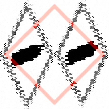 Hazardous Material Label: 