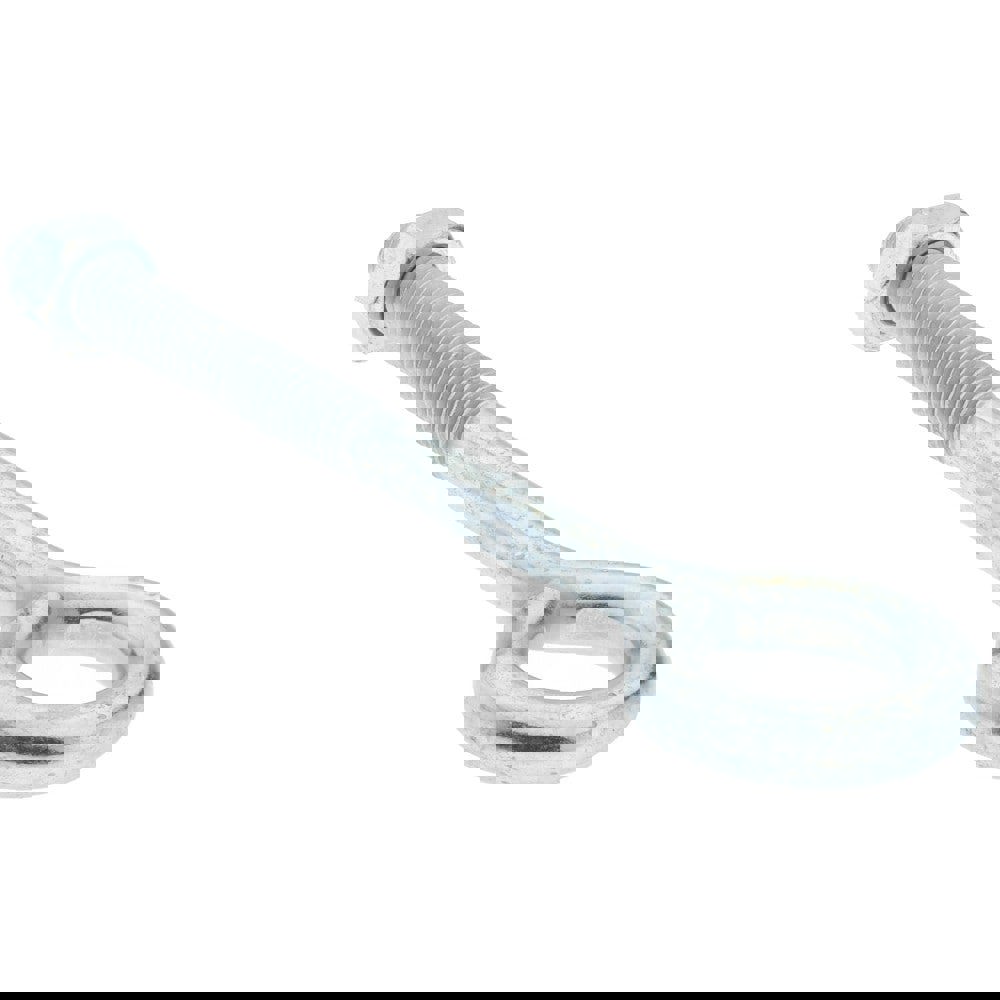 5/16-18, Zinc-Plated Finish, Steel Wire Turned Open Eye Bolt