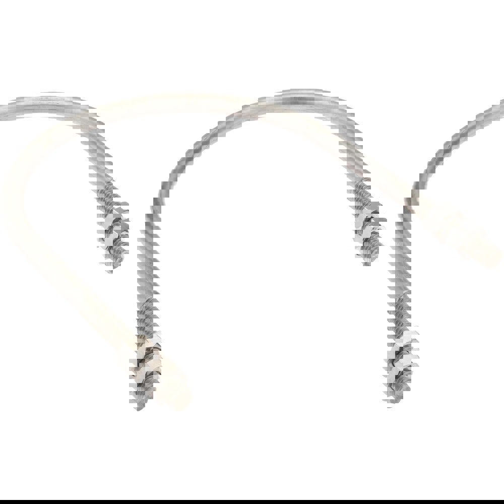 Round U-Bolt: Without Mount Plate, 5/8-11 UNC, 3-3/4