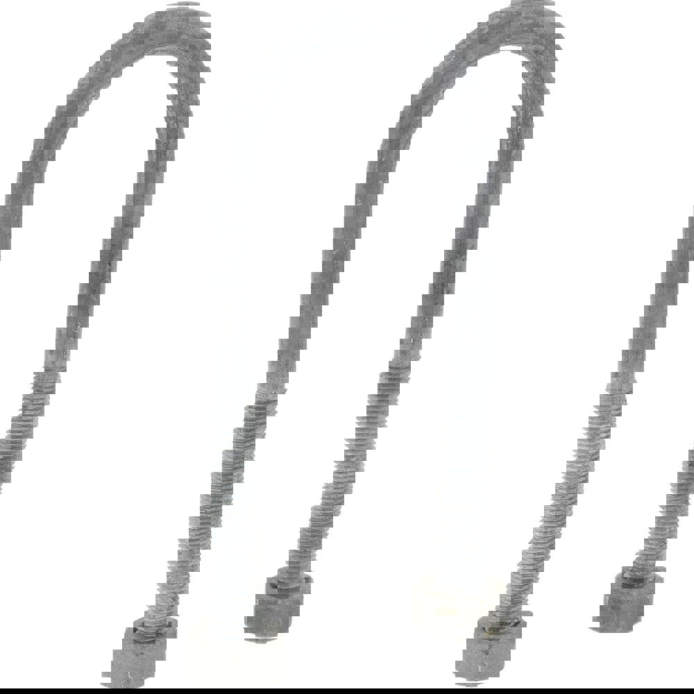 Round U-Bolt: Without Mount Plate, 1/4-20 UNC, 1-1/4