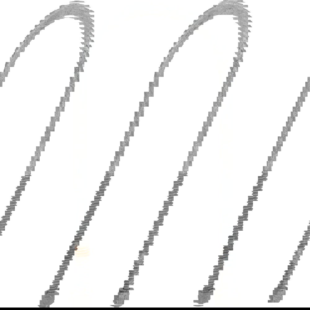 Round U-Bolt: Without Mount Plate, 3/8-16 UNC, 3