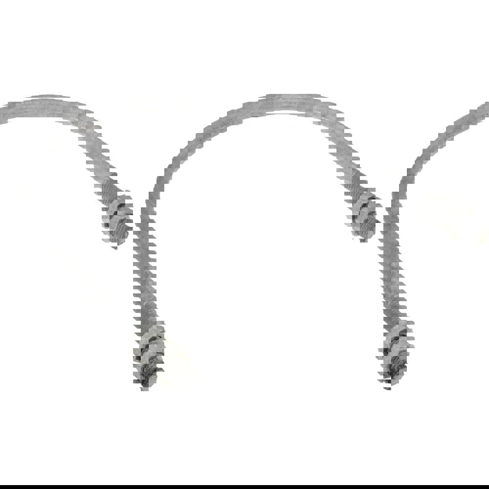 Round U-Bolt: Without Mount Plate, 3/4-10 UNC, 4