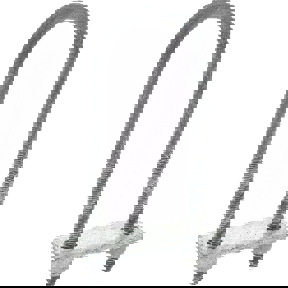 Round U-Bolt: With Mount Plate, 1/4-20 UNC, 1-1/2