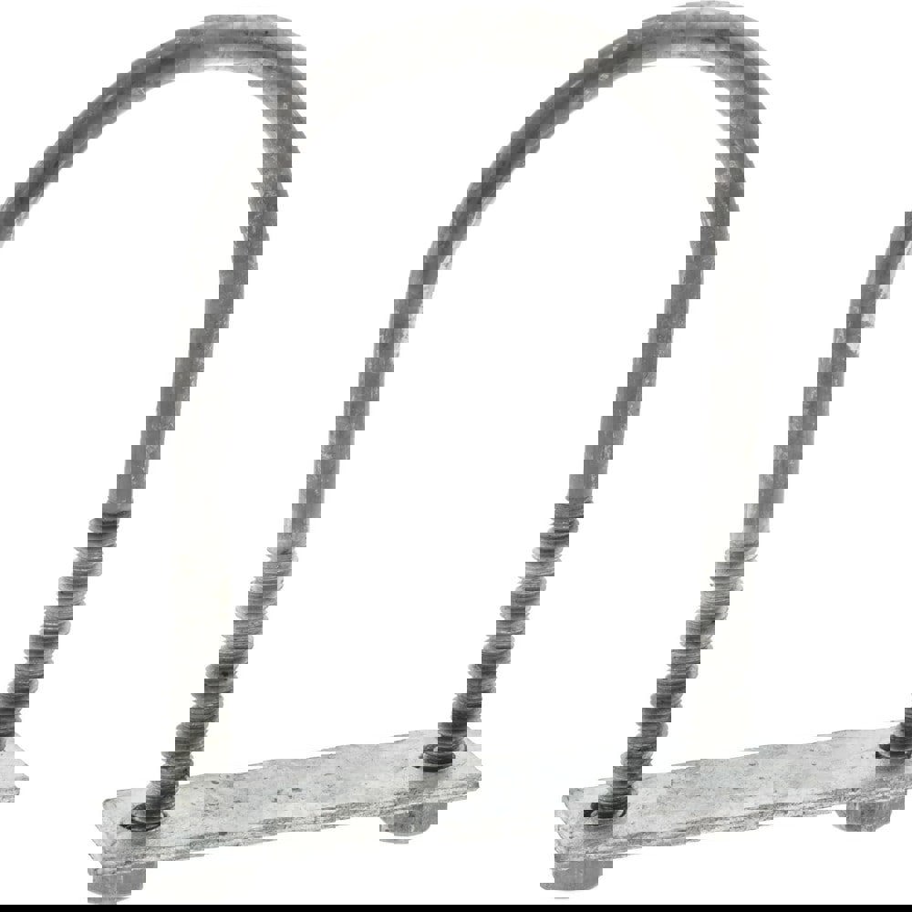 Round U-Bolt: With Mount Plate, 1/4-20 UNC, 1-3/8