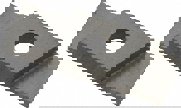 Cutoff Insert: GIE-7-GP-1.0 L-L C2, Carbide, 1 mm Cutting Width