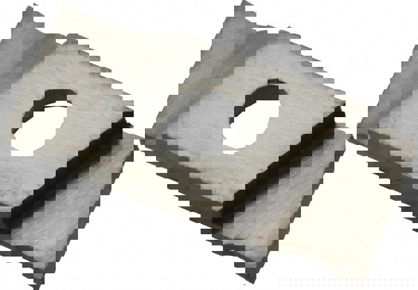 Cutoff Insert: GIE-7-GP-1.0 L-R C2, Carbide, 1 mm Cutting Width