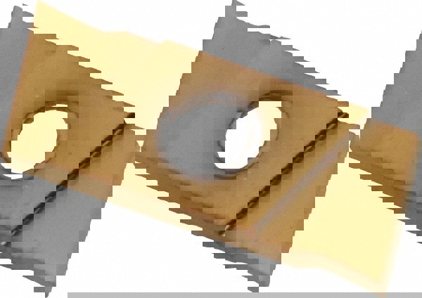 Cutoff Insert: GIE 7 GP 1.5 L N GOLD, Carbide, 1.5 mm Cutting Width